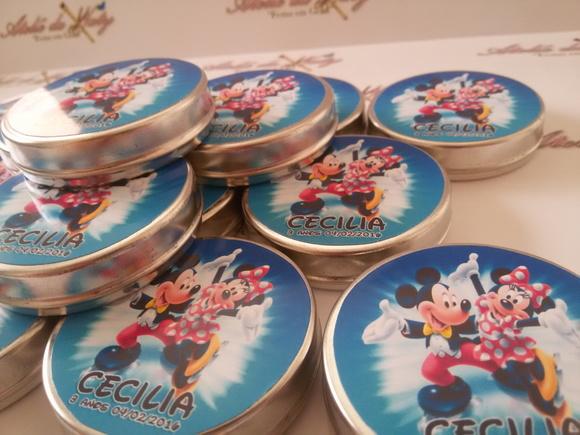 Latinha Mickey E Minnie