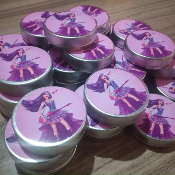 Latinhas Personalizadas - Barbie