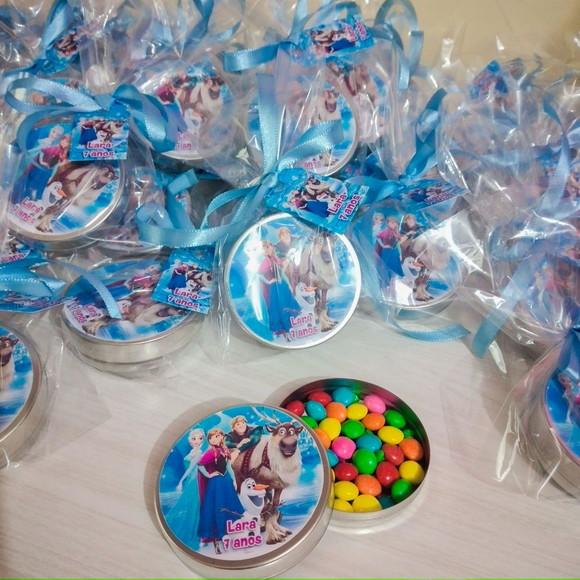 Latinhas Personalizadas - Frozen