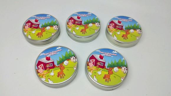 Latinhas Personalizadas - Fazendinha