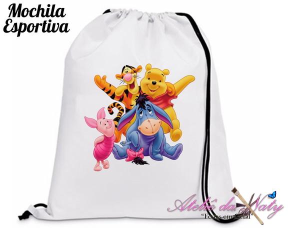 Mochila Esportiva - Pooh