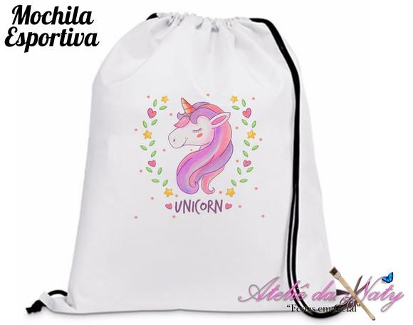 Mochila Esportiva - Unicórnio