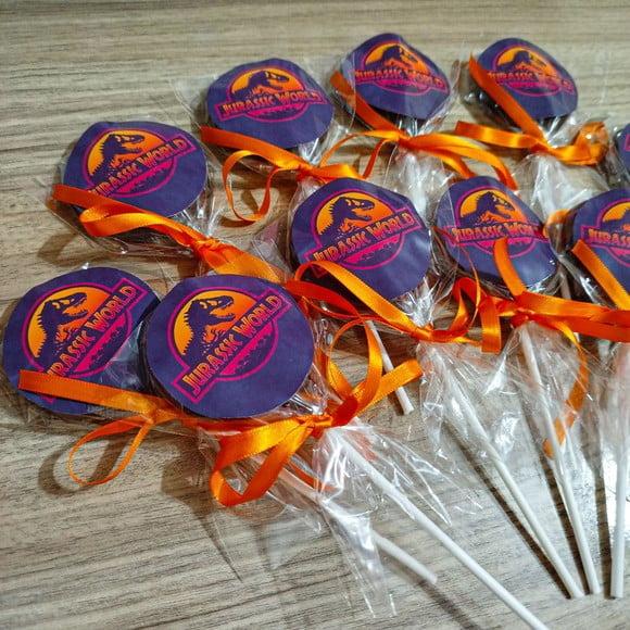 Pirulito de Chocolate - Jurassic Park