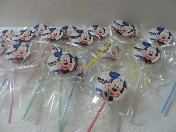 Pirulito Personalizado - Mickey