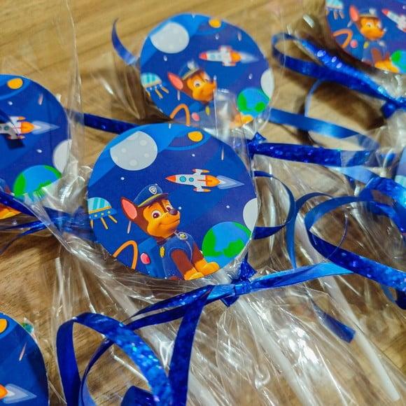 Pirulito Personalizado - Patrulha Canina