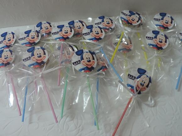 Pirulito Personalizado - Mickey