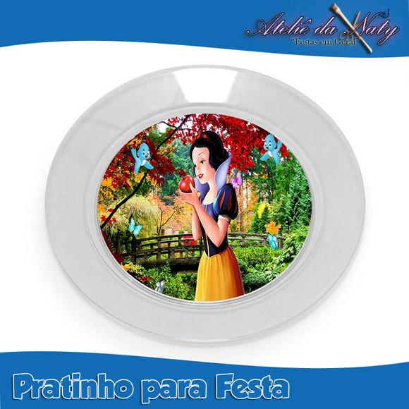 Pratinho para Festas - Branca de Neve