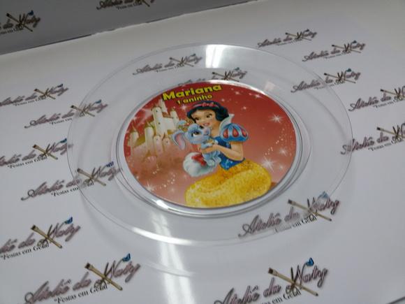 Pratinho para Festas - Branca de Neve
