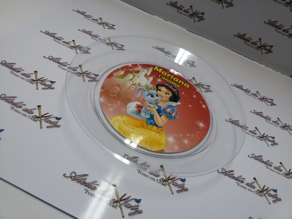 Pratinho para Festas - Branca de Neve