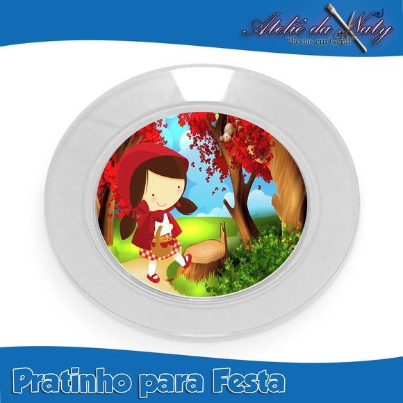 Pratinho para Festas - Chapéuzinho Vermelho