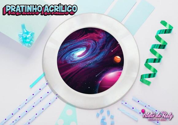 Pratinho para Festas - Galáxia 18cm