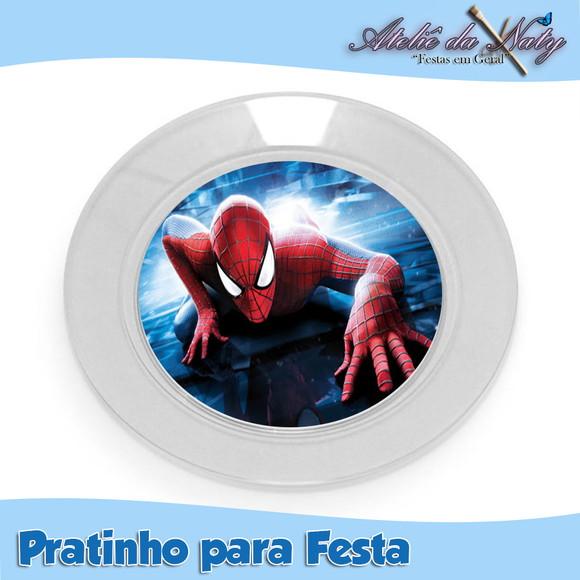Pratinho para Festas - Homem Aranha