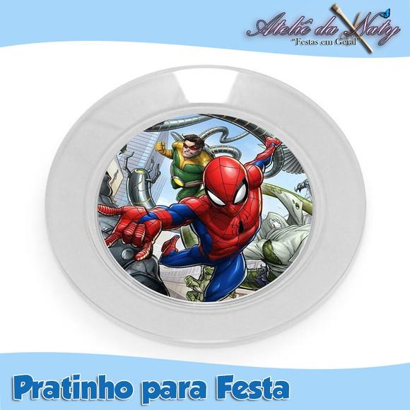 Pratinho para Festas - Homem Aranha