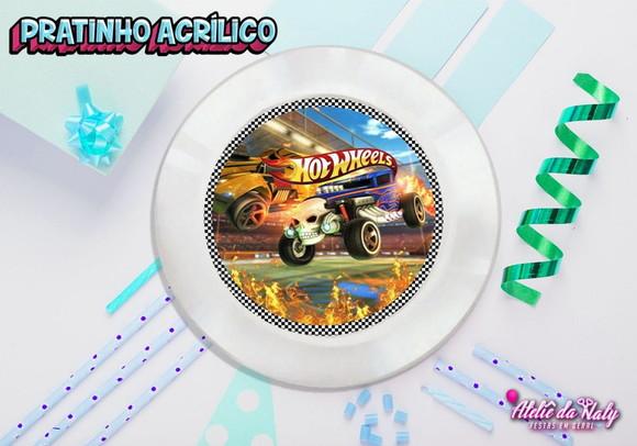 Pratinho para Festas - Hot Wheels
