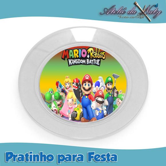 Pratinho para Festas - Mario Bros