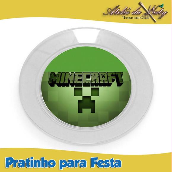 Pratinho para Festas - Minecraft