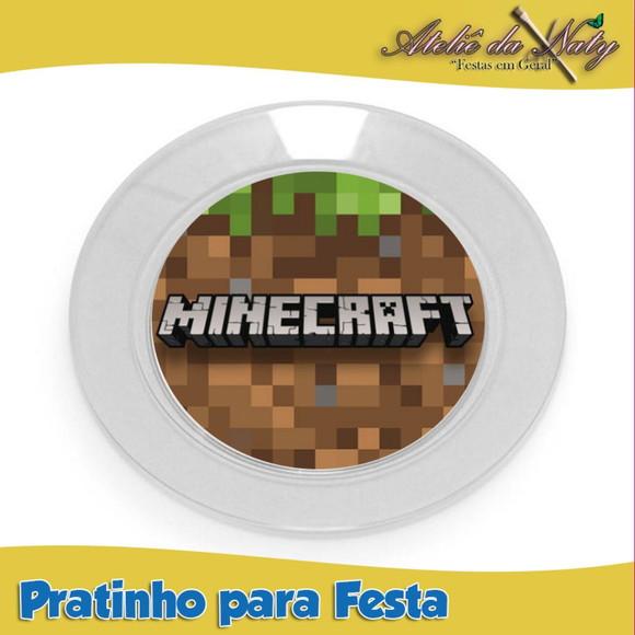 Pratinho para Festas - Minecraft
