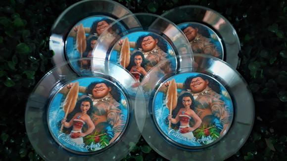 Pratinho para Festas - Moana 40 Unidades Pronta Entrega