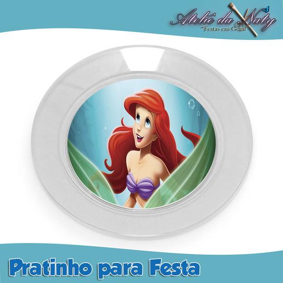 Pratinho para Festas - Pequena Sereia