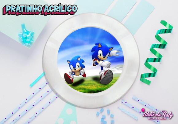 Pratinho para Festas - Sonic