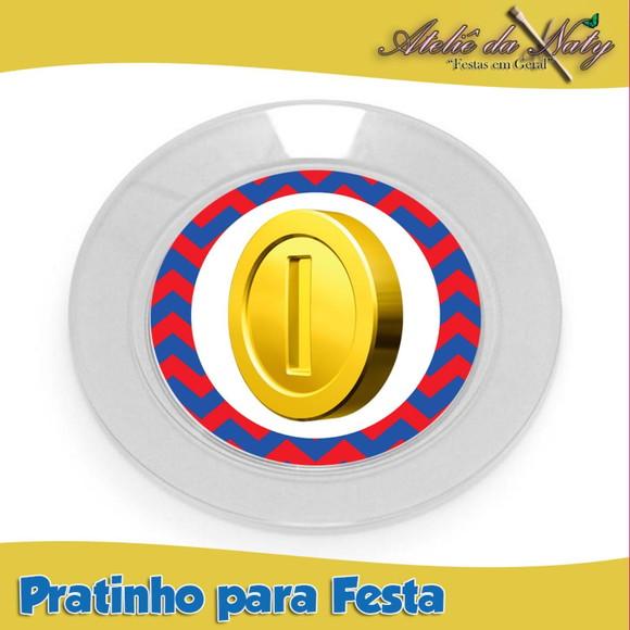 Pratinho para Festas - Super Mario