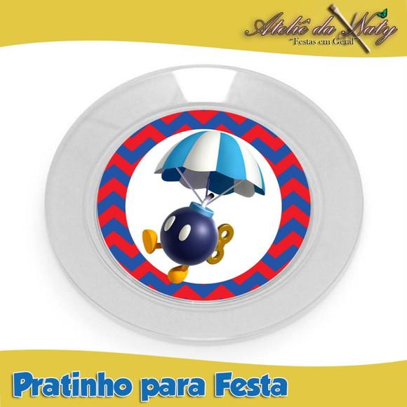 Pratinho para Festas - Super Mario