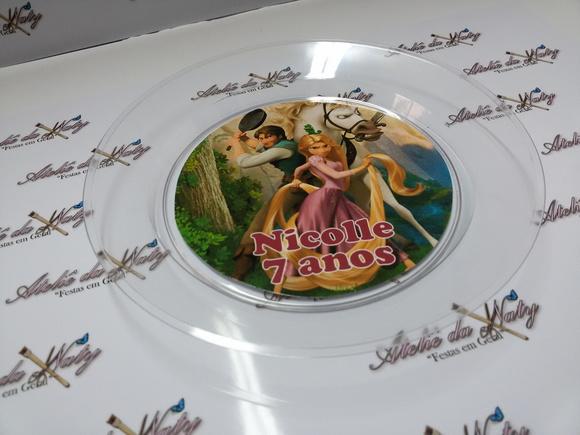 Pratinho para Festas - Tangled