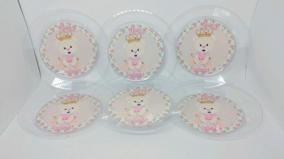 Pratinho para Festas - Ursinha Princesa