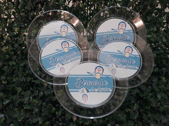 Pratinho para Festas - Ursinho Aviador