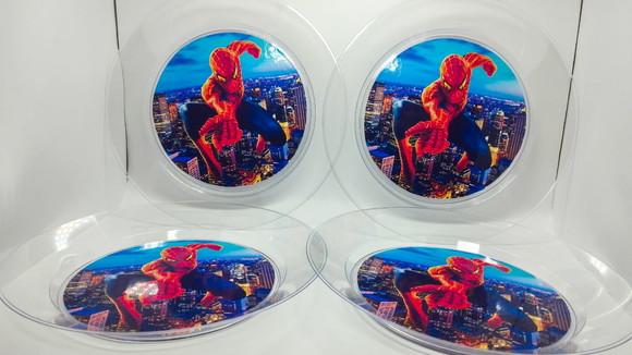 Pratinho para Refeição - Homem Aranha 18cm