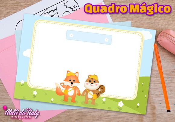 Quadro Mágico - Bichinhos