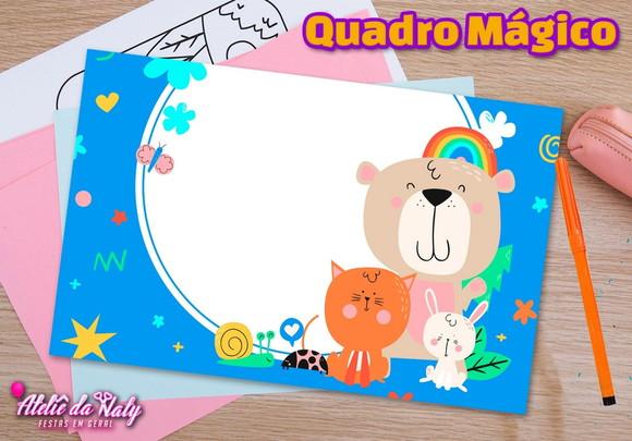 Quadro Mágico - Bichinhos