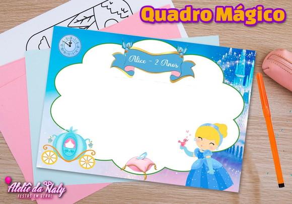 Quadro Mágico - Cinderela