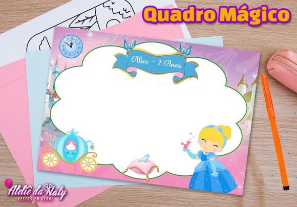 Quadro Mágico - Cinderela