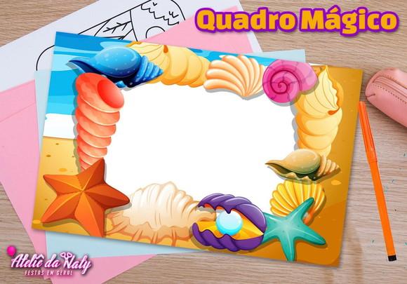 Quadro Mágico - Fundo do Mar
