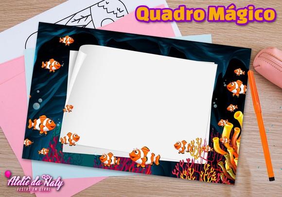 Quadro Mágico - Fundo do Mar