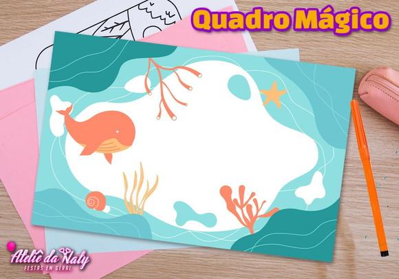 Quadro Mágico - Fundo do Mar