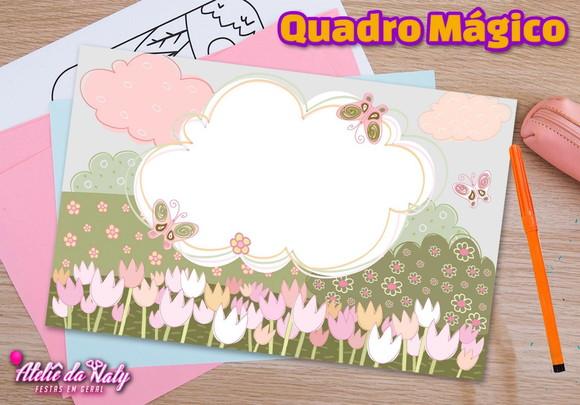 Quadro Mágico - Jardim Encantado