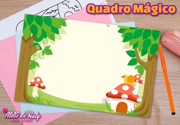 Quadro Mágico - Jardim Encantado