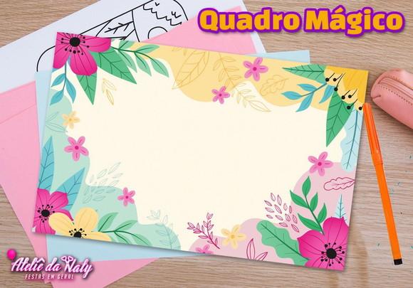 Quadro Mágico - Jardim Encantado