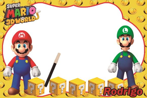 Quadro Mágico - Mario Bros