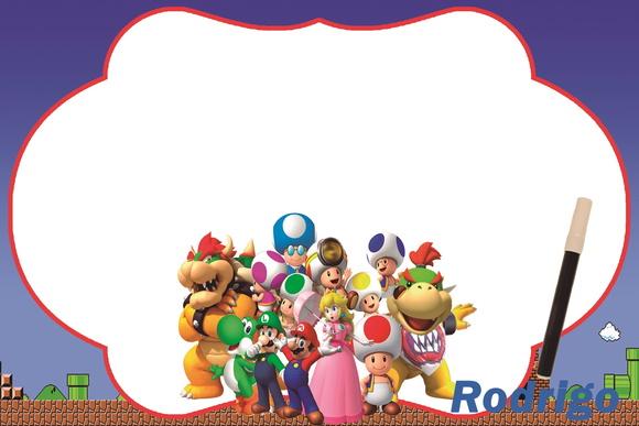 Quadro Mágico - Mario Bros