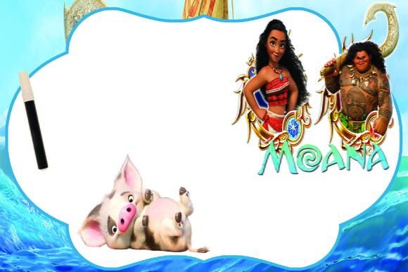 Quadro Mágico - Moana
