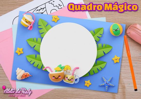 Quadro Mágico - Praia