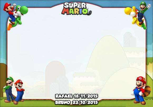 Quadro Mágico - Super Mario