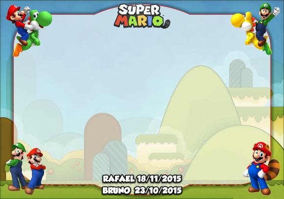 Quadro Mágico - Super Mario