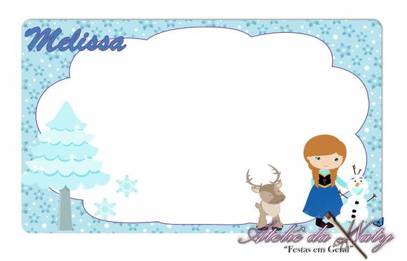Quadro Mágico Personalizado - Frozen