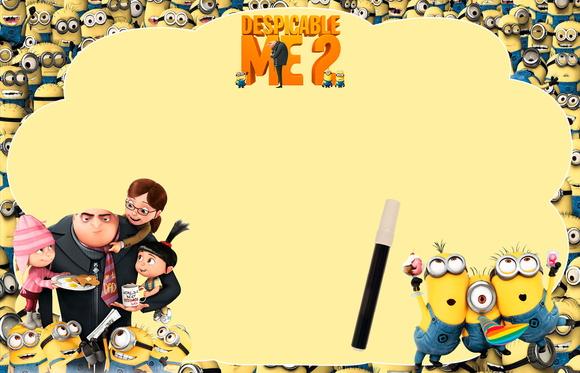 Quadro Mágico Personalizado - Minions