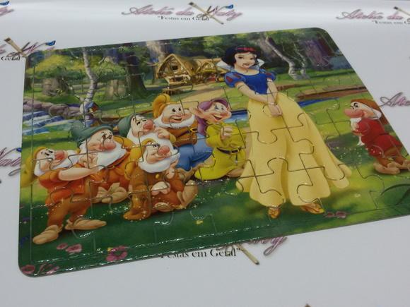 Quebra Cabeça - Branca de Neve