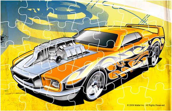 Quebra Cabeça - Hot Wheels